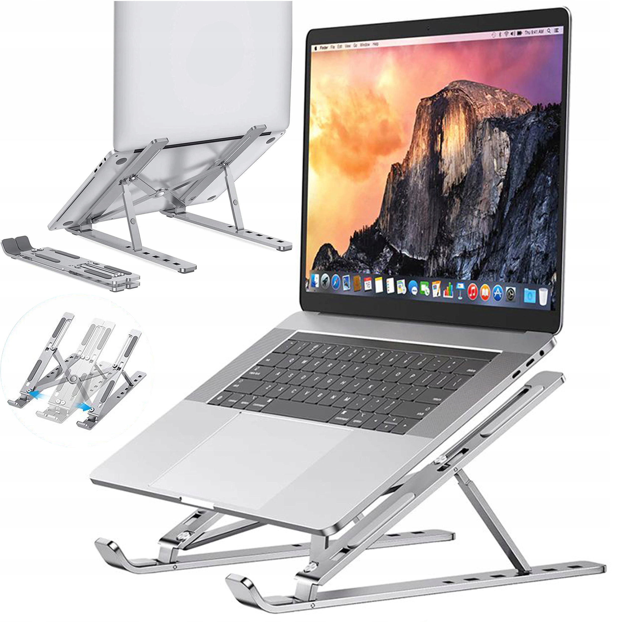 

Regulowany Stojak Pod Laptop Macbook Tablet Alumin