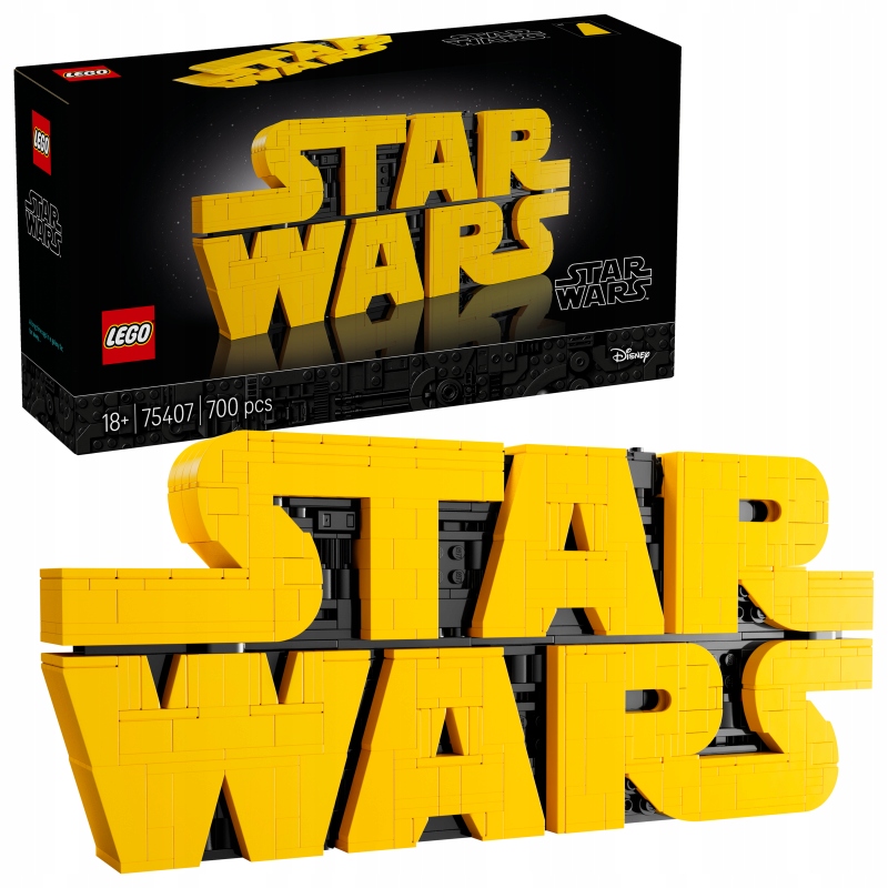 Lego Star Wars 75407 Logo Star Wars z kostek