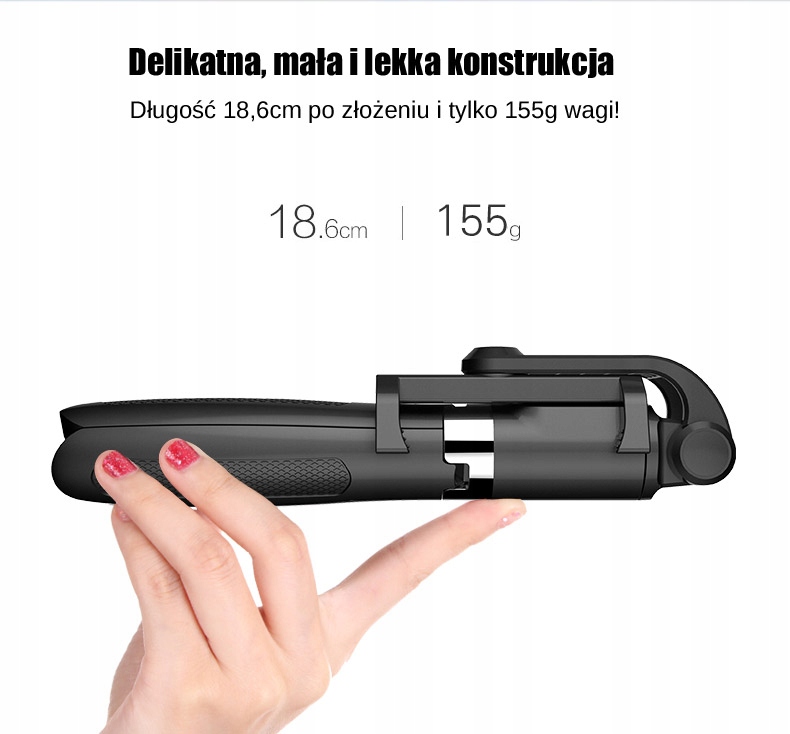 SELFIE STICK TRIPOD STATYW DO SAMSUNG XIAOMI APPLE Kod producenta SELTRIL01
