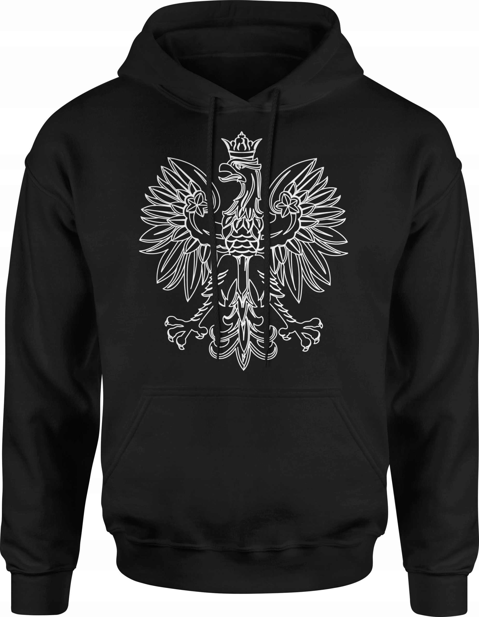 

Męska Bluza Z Kapturem Kibica Polska Orzeł Roz XL