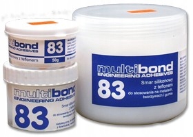 Multibond 83 500g Smar Silikonowy Z Teflonem