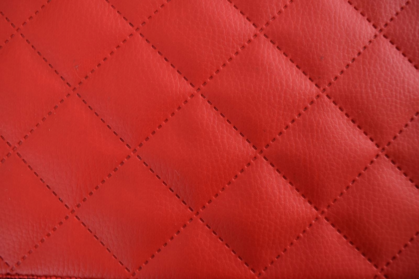 Eko skóra CZERWONA Mata do Mitsubishi Express L2 [X82] 2020-... Materiał inny