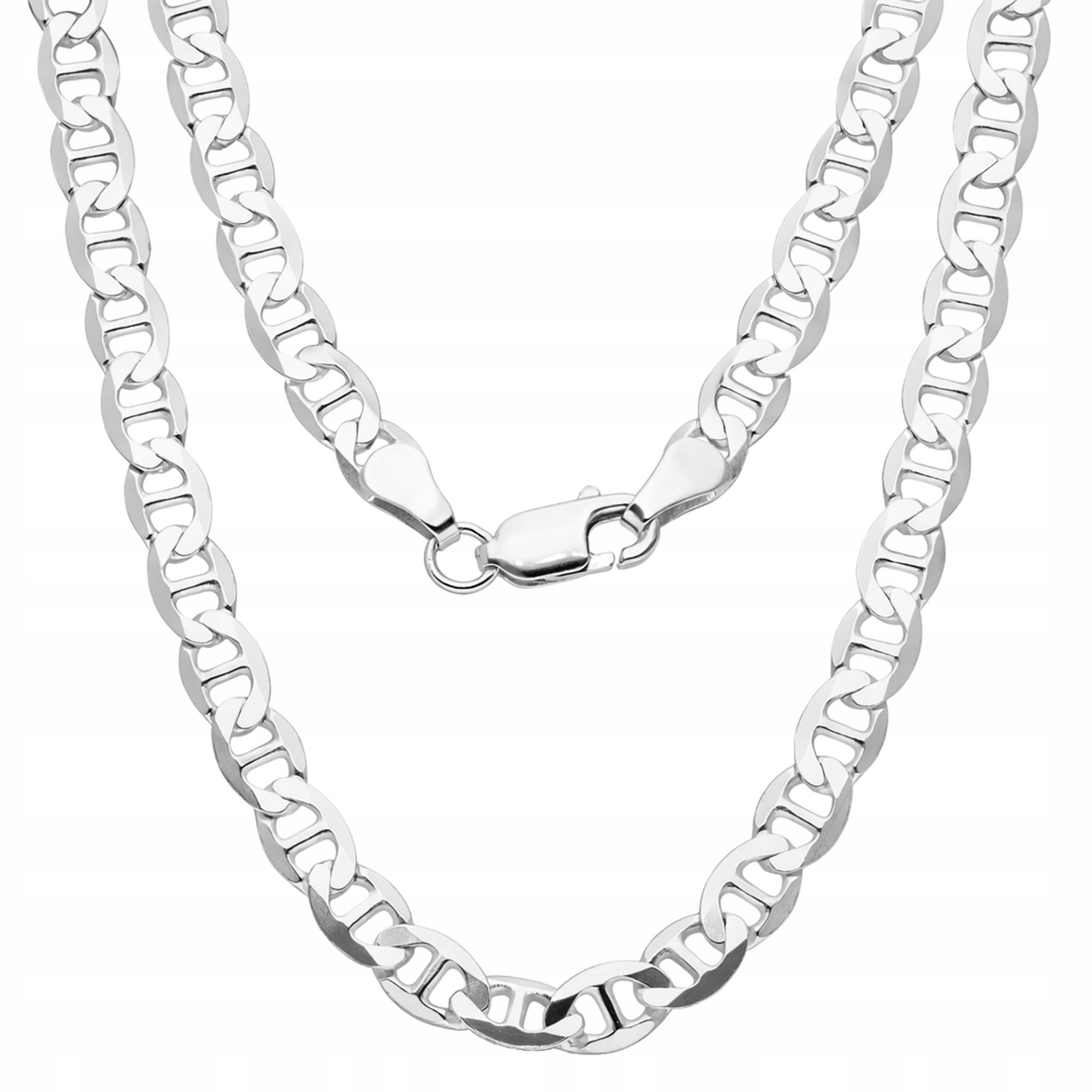 Stříbrný řetízek 925 Ankier Marina Gucci 4 mm pánský dámský 50 cm