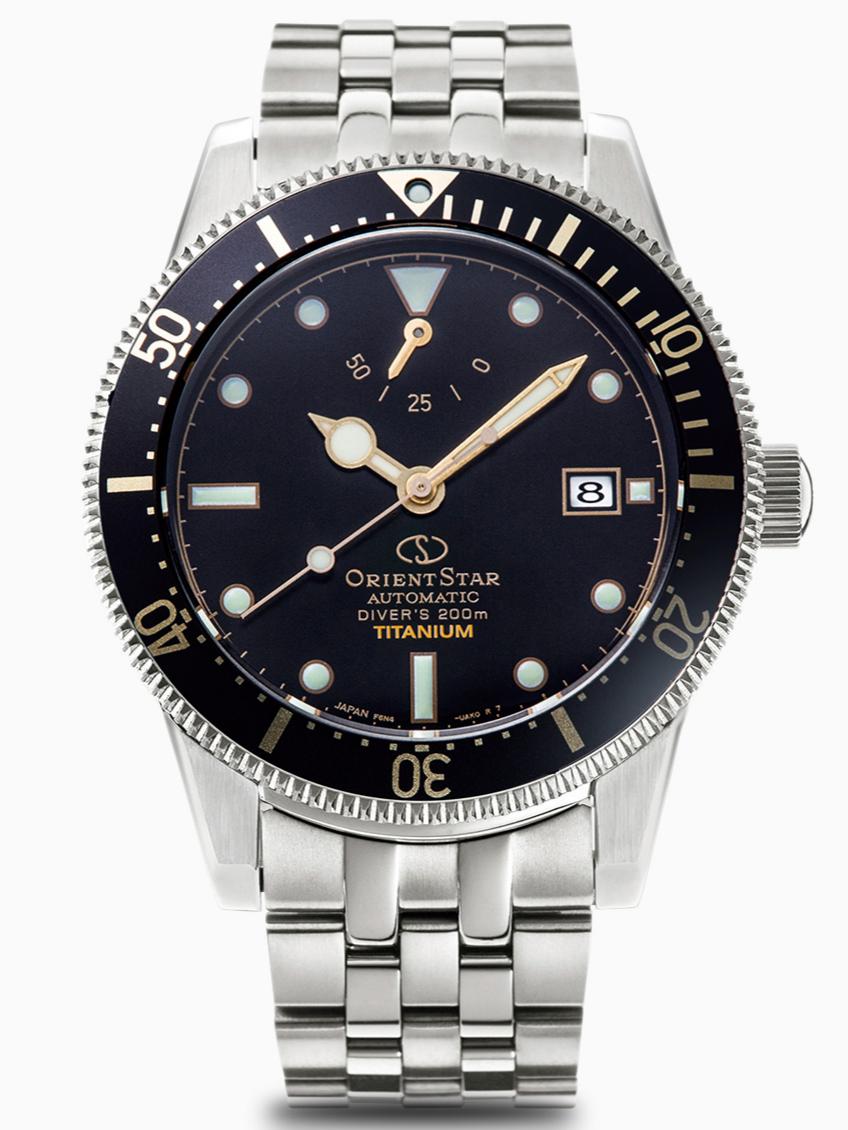 Nový originální Pánské Hodinky Orient Star RE-AU0702B00B Titanium Limited