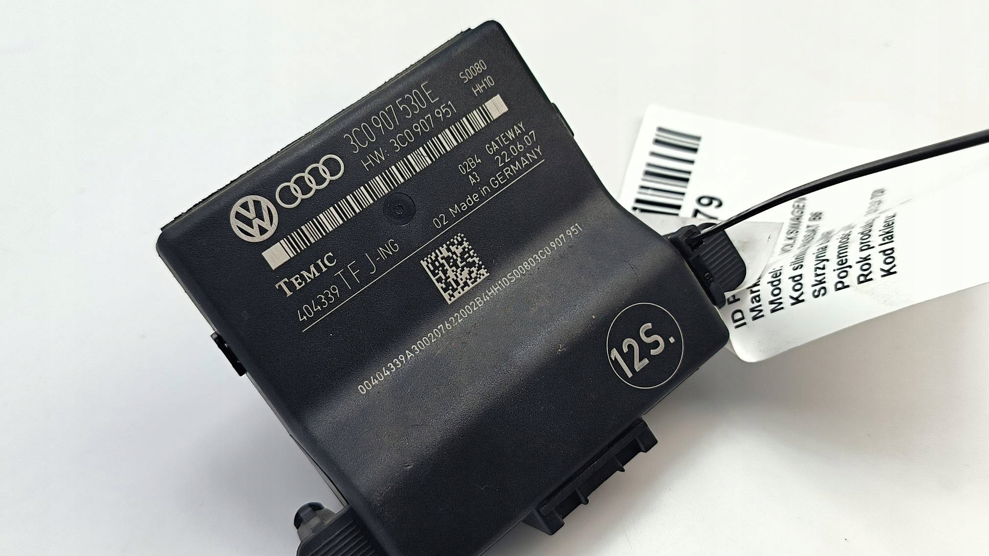 modulo parcheggio PDC 3C0907530E VOLKSWAGEN PASSAT B6