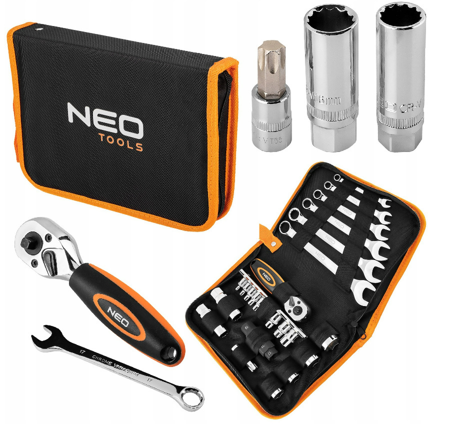 

Neo Zestaw Narzędzi Do Motocykla 25 Szt.etui