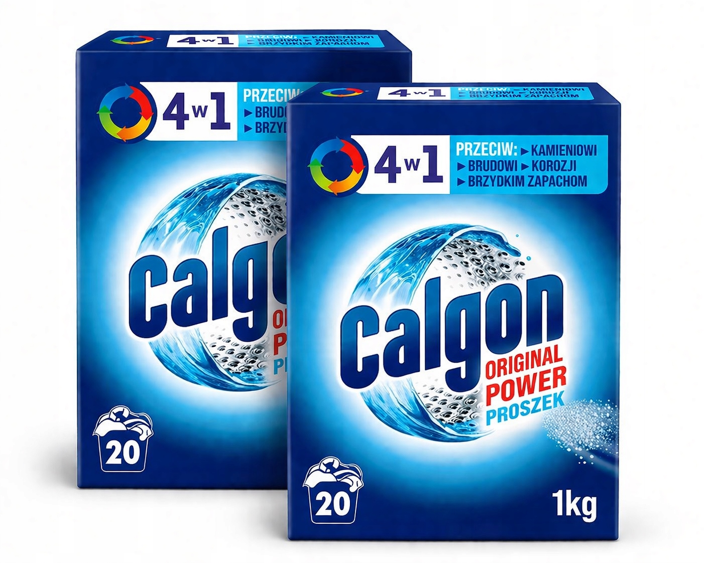 Calgon Proszek 4in1 1 kg - 2 szt.