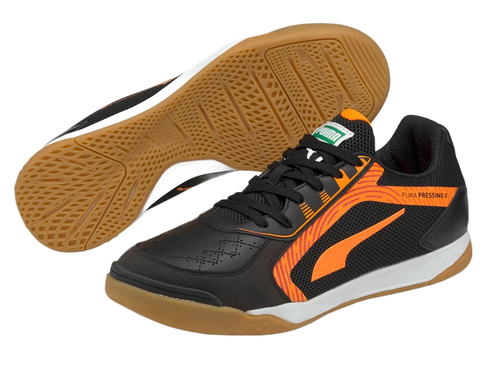 Puma Pressing II Czarne Buty Sportowe Halówki Piłkarskie Na Halę r.40
