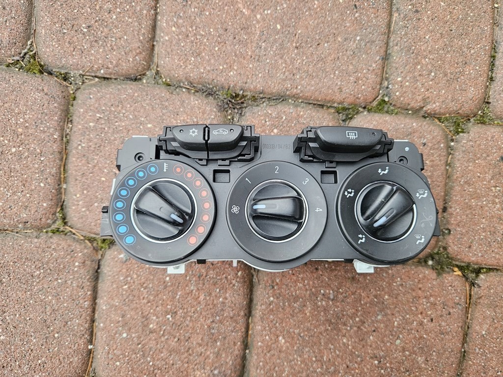 Klima Gebläse Bedienteil des lüfters nadmuchu panel klima EUROPA Opel ADAM