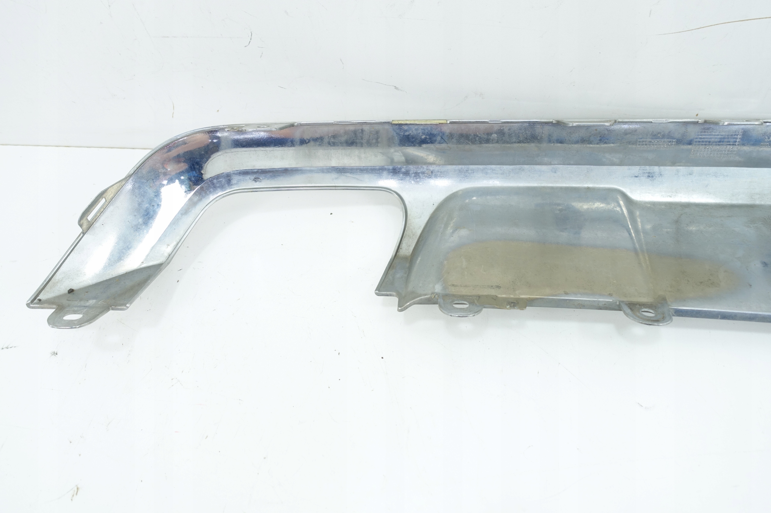 diffuser CHROM of a bumper rear part MERCEDES GLK W204