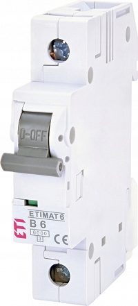 

Wyłącznik instalacyjny 1P B 6A 6kA 002111512 Eti