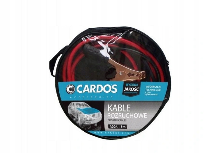

Kable Przewody Rozruchowe 400A 3M K2 Cardos