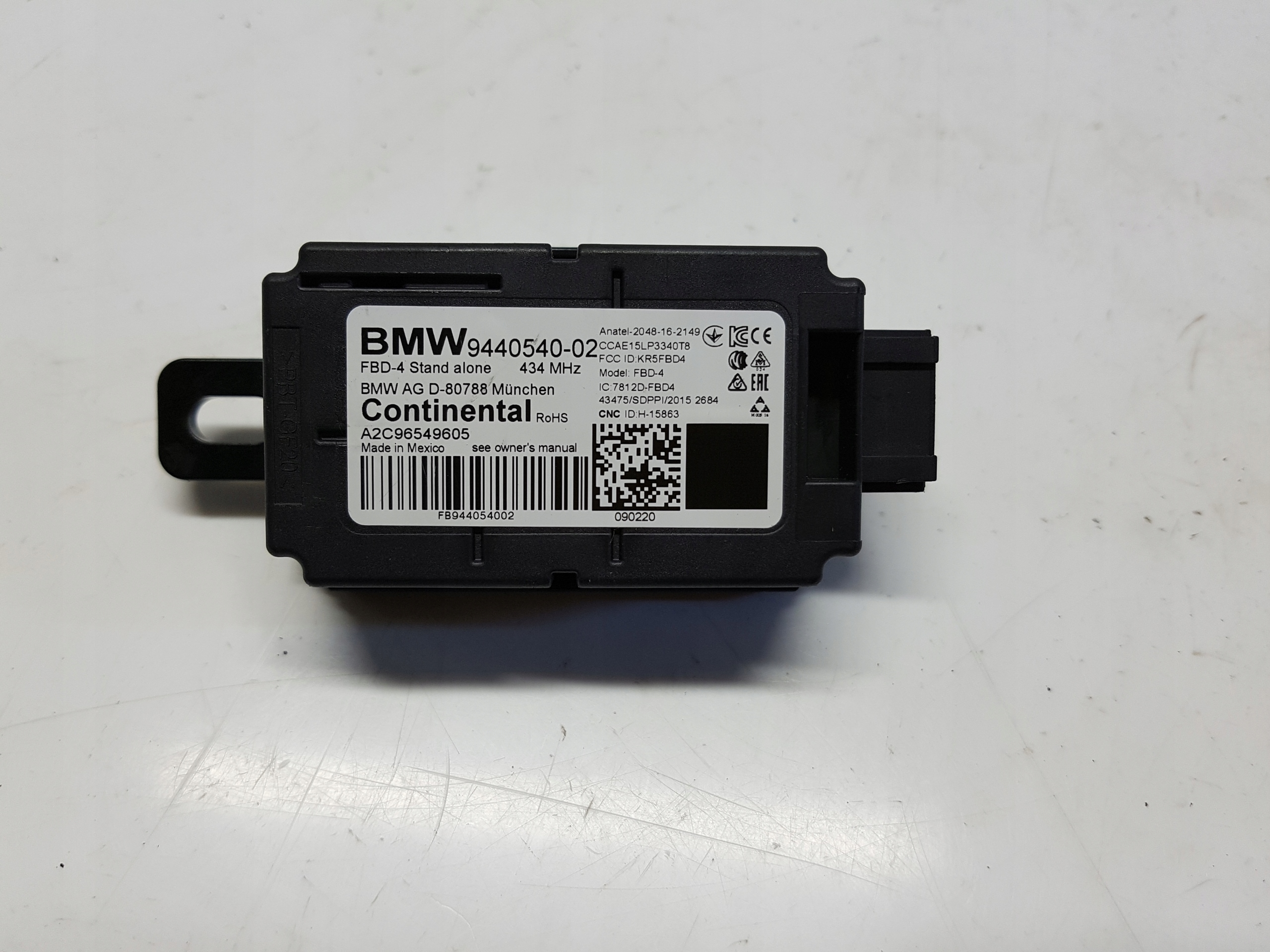 BMW G20 330e module control unit ODBIORNIK 9440540