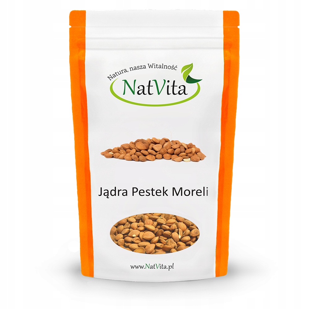 

Pestki Moreli Jądra 650 g NatVita