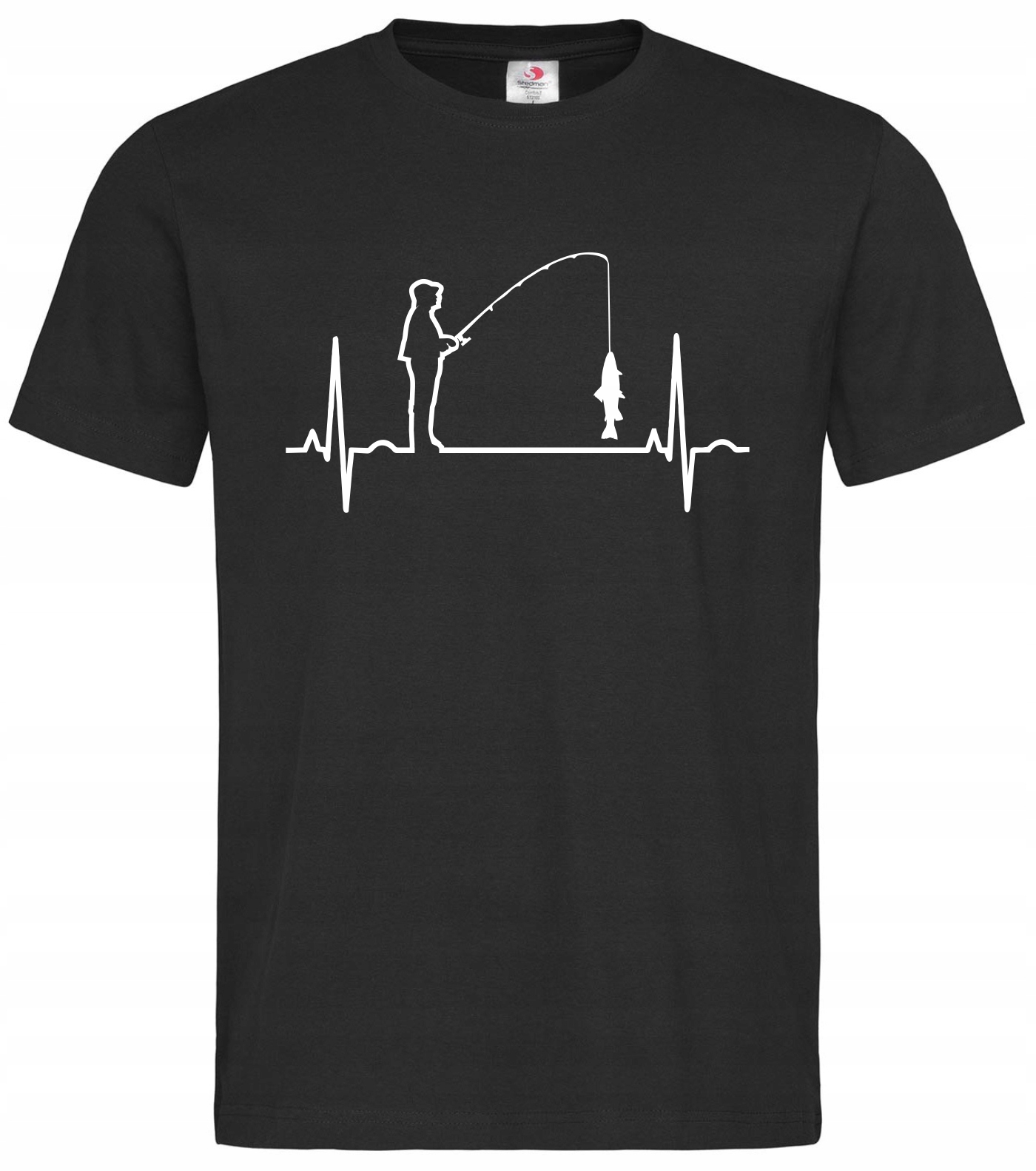 

Koszulka Wędkarska z nadrukiem wzór Dla Wędkarza L