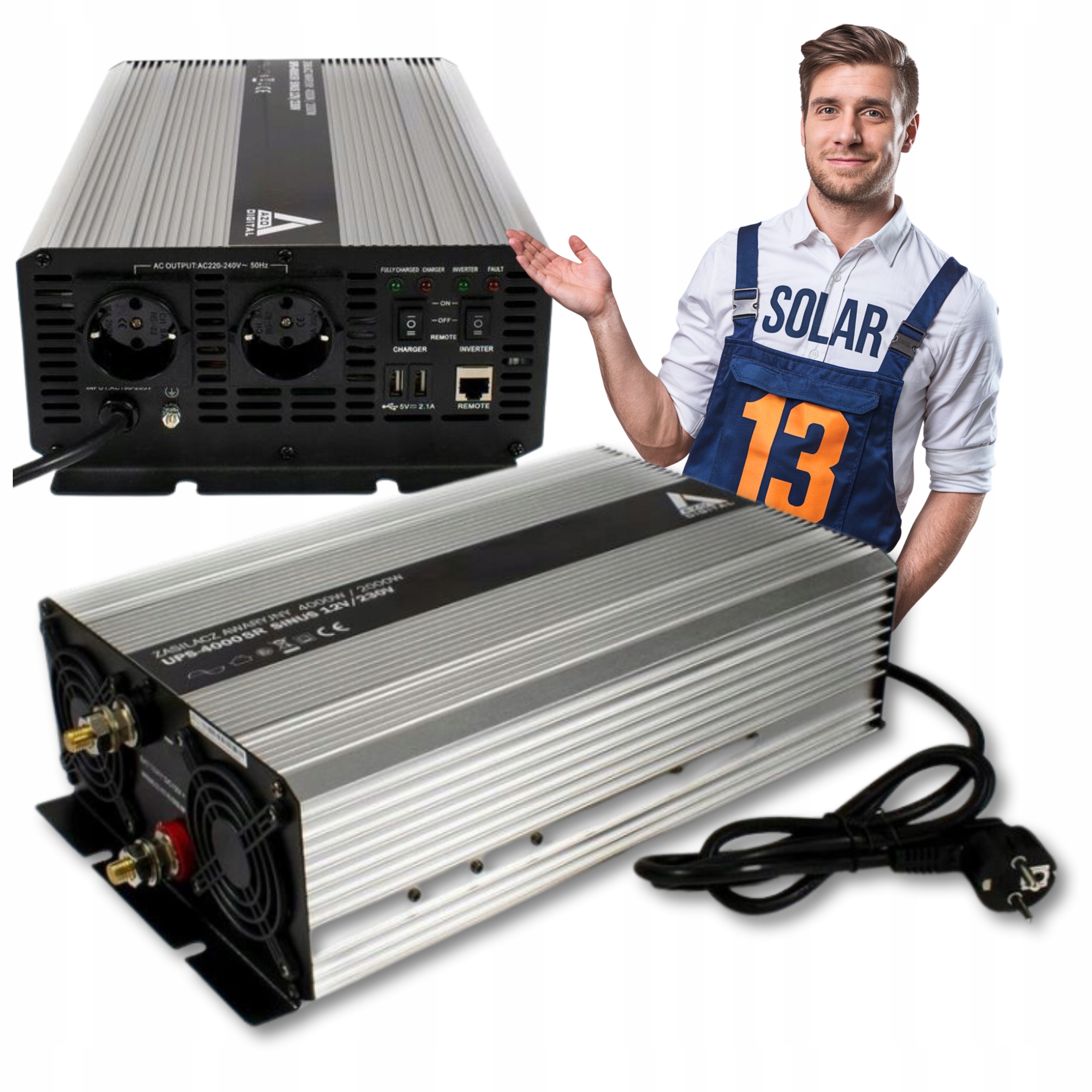 Azo Záložní zdroj UPS+AVR-4000SR Sinus