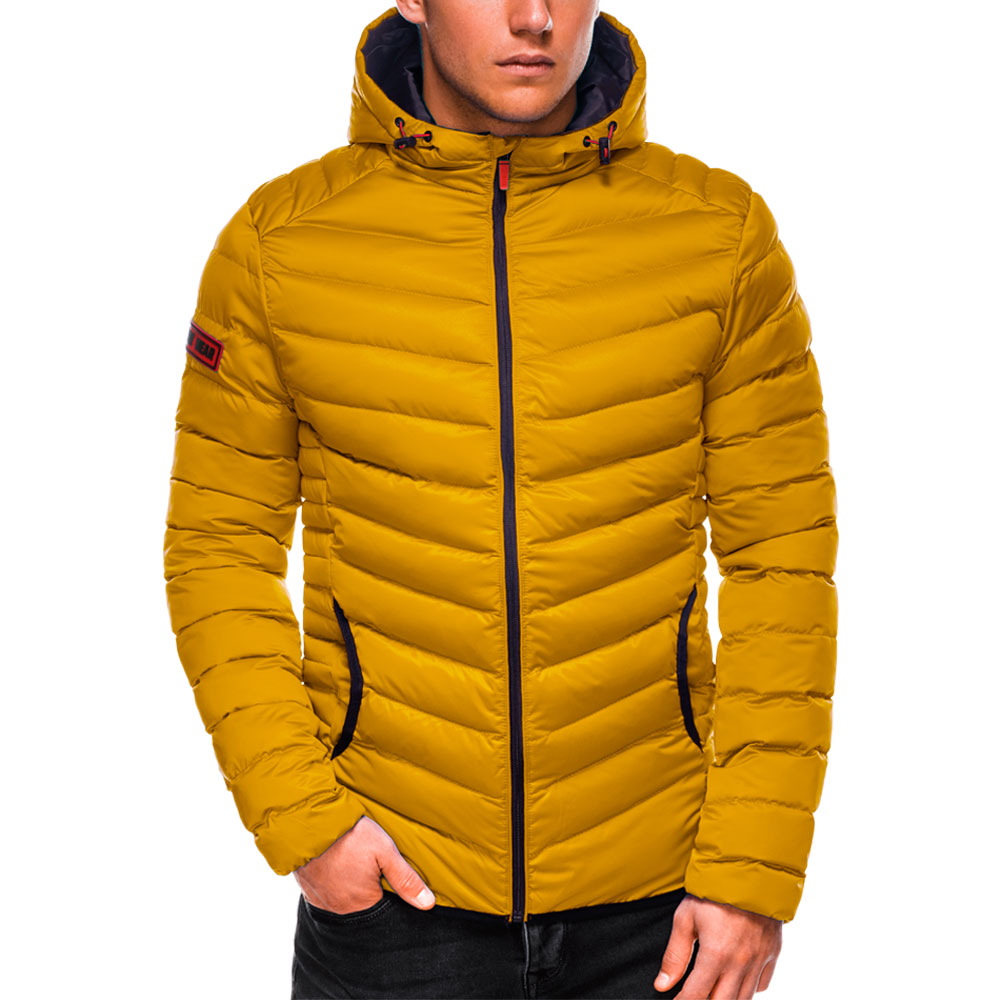 

Kurtka męska przejściowa pikowana C368 muszt. L