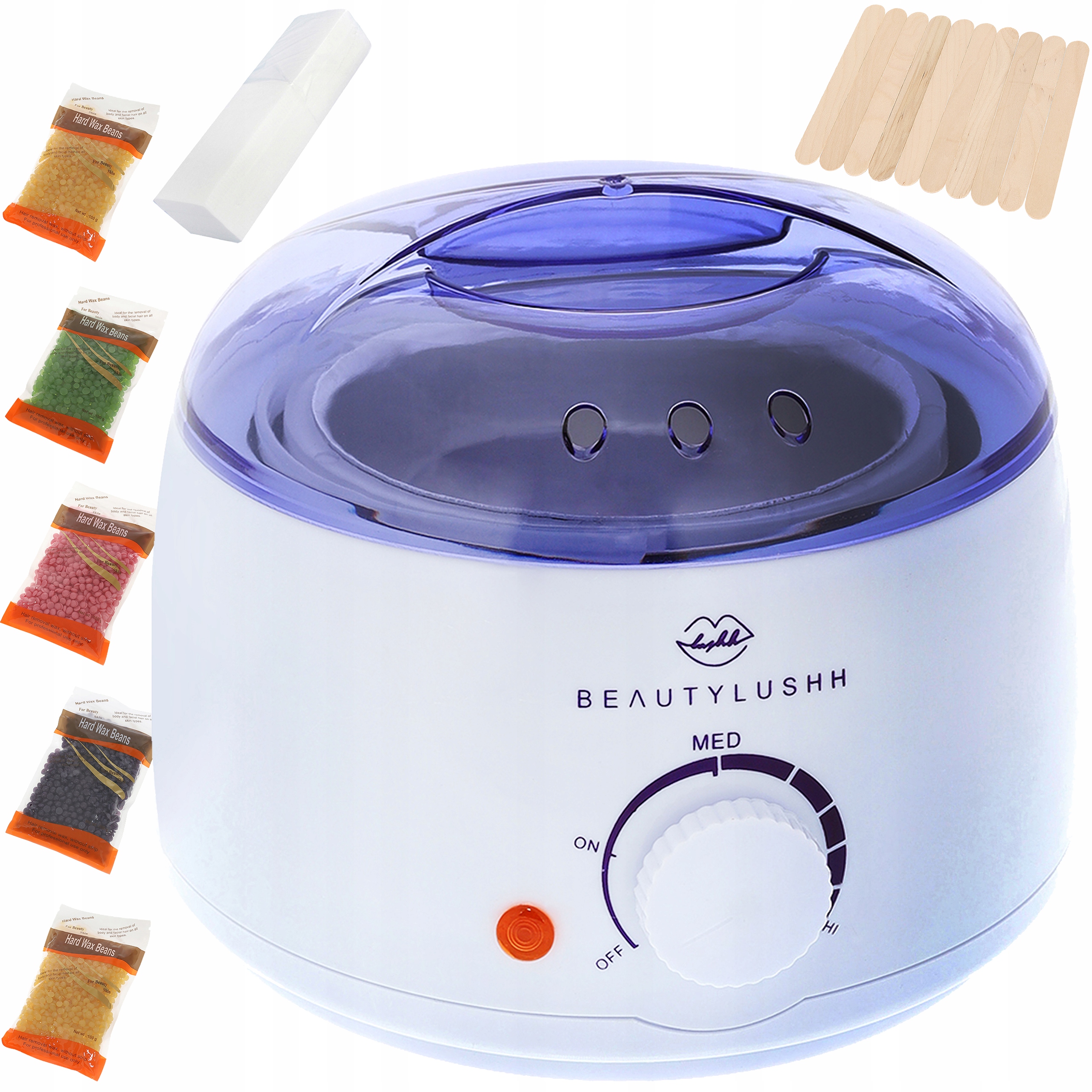 

Podgrzewacz Wosku Twardy Wosk 500g Patyczki Paski