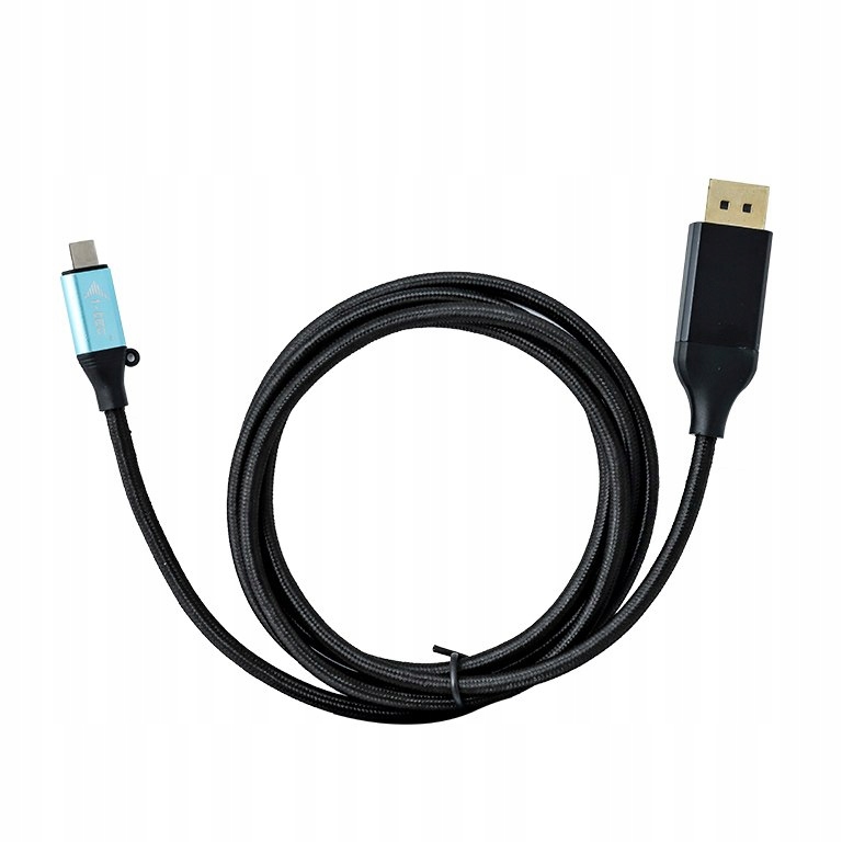 I-tec C31CBLDP60HZ2M adapter kablowy 2 m USB Type-C DisplayPort Czarny Kod producenta C31CBLDP60HZ2M