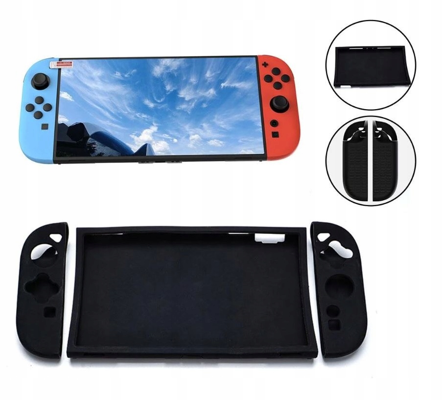 WeLoveGames OCHRONNE ETUI DO NINTENDO SWITCH 2 ANTYPOŚLIGOWE 3-CZĘSCIOWE