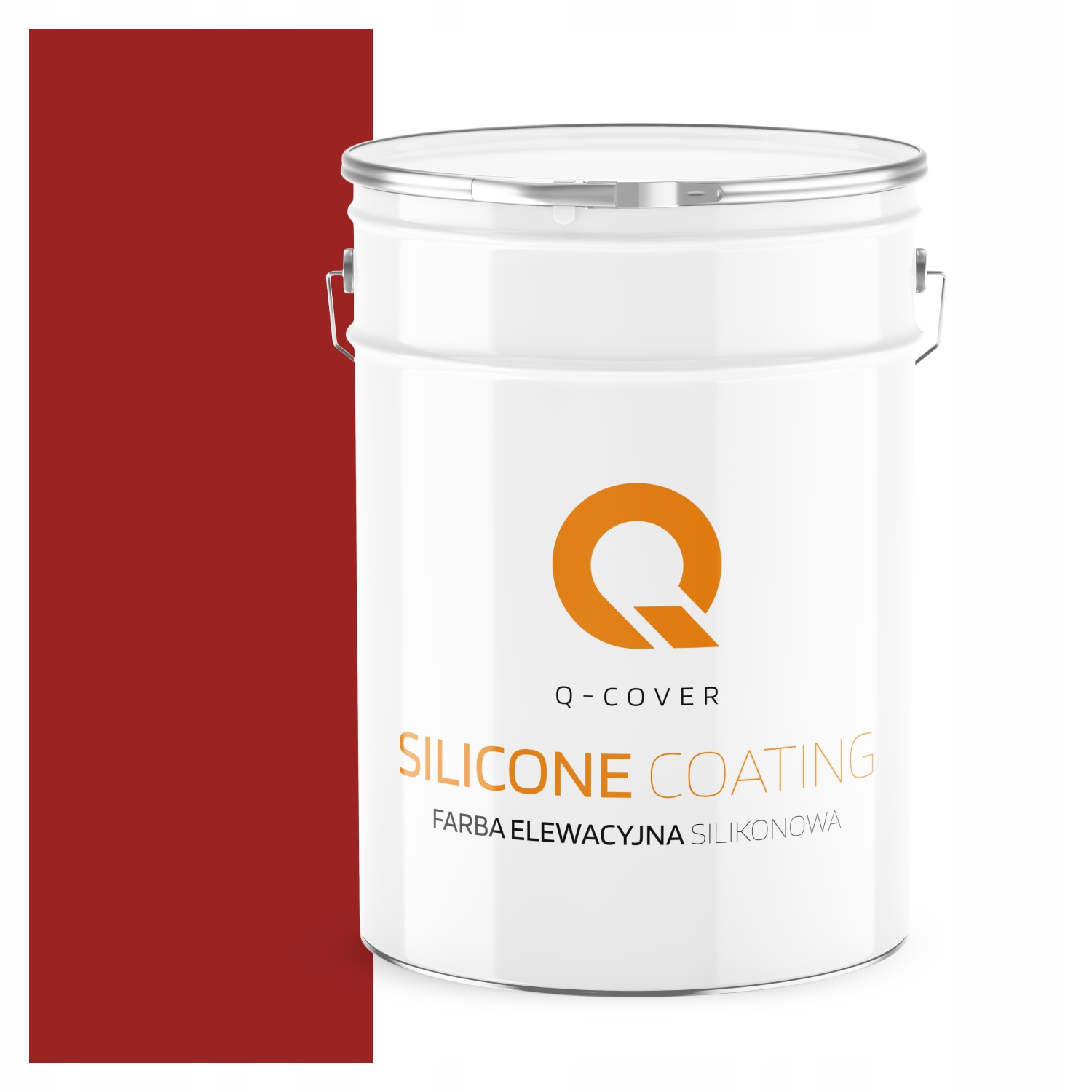 Silikónová Fasádna Farba Červená Ral 3001 10 L Premium