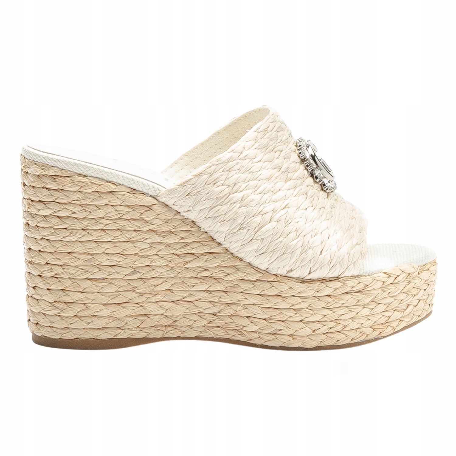 Nazouváky na koturnu Guess Elsia pohodlné na léto, módní espadrilky, velikost 39