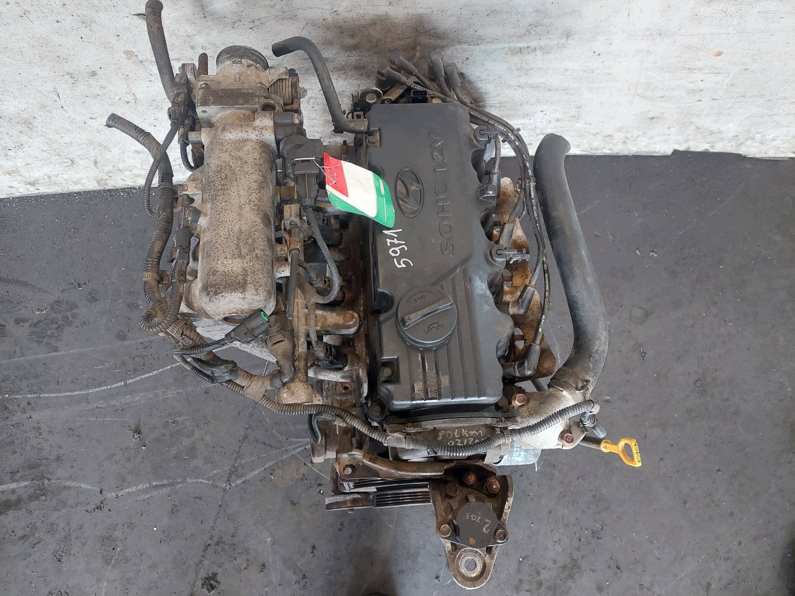 engine petrol HYUNDAI GETZ and G4EA 1.3 12V ID: 194978