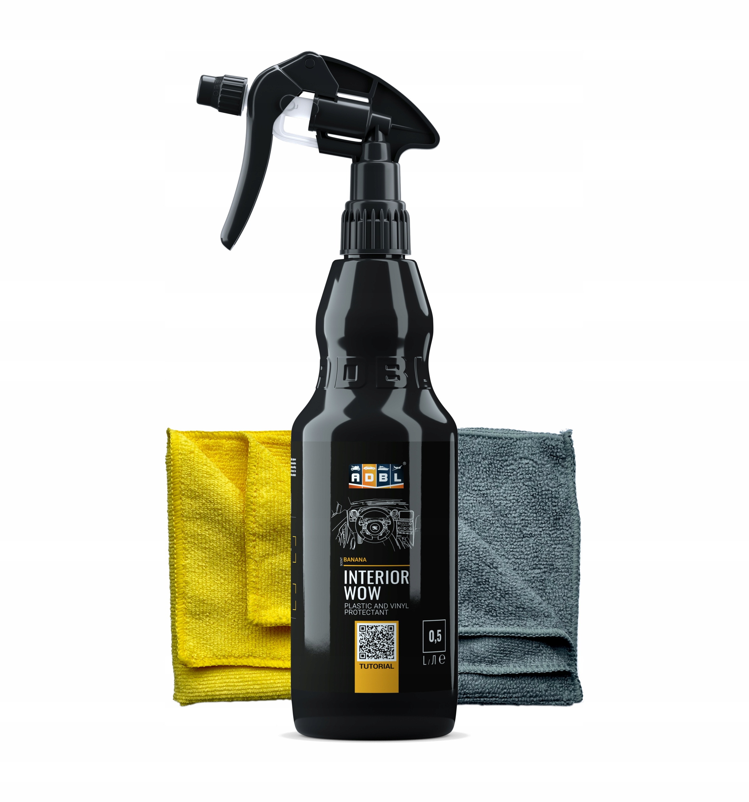 

Adbl Interior Wow 500ml Dressing do plastików gumy