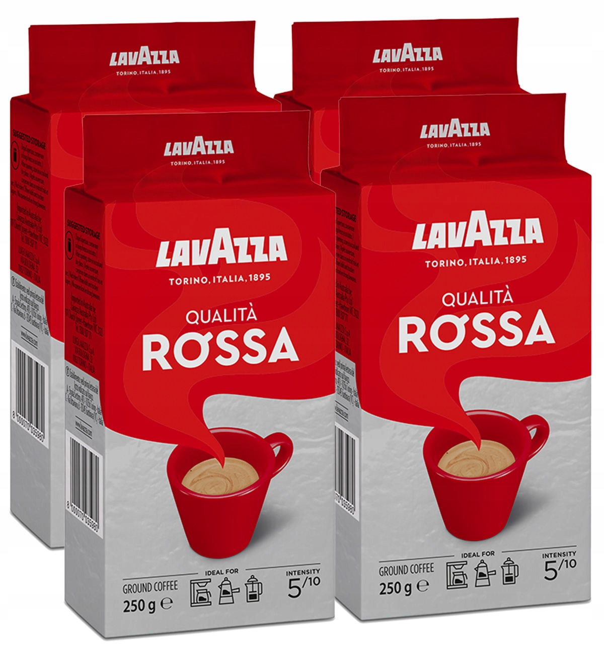 Mletá káva Lavazza Qualita Rossa 250 g