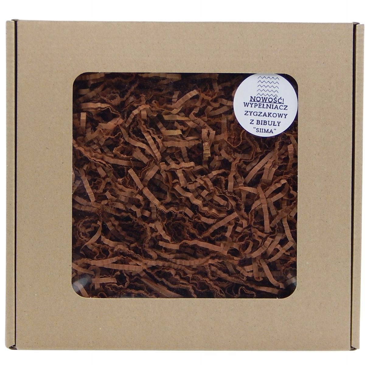 Wypełniacz Dekoracyjny Z Bibuły Brąz Beżowy 50g