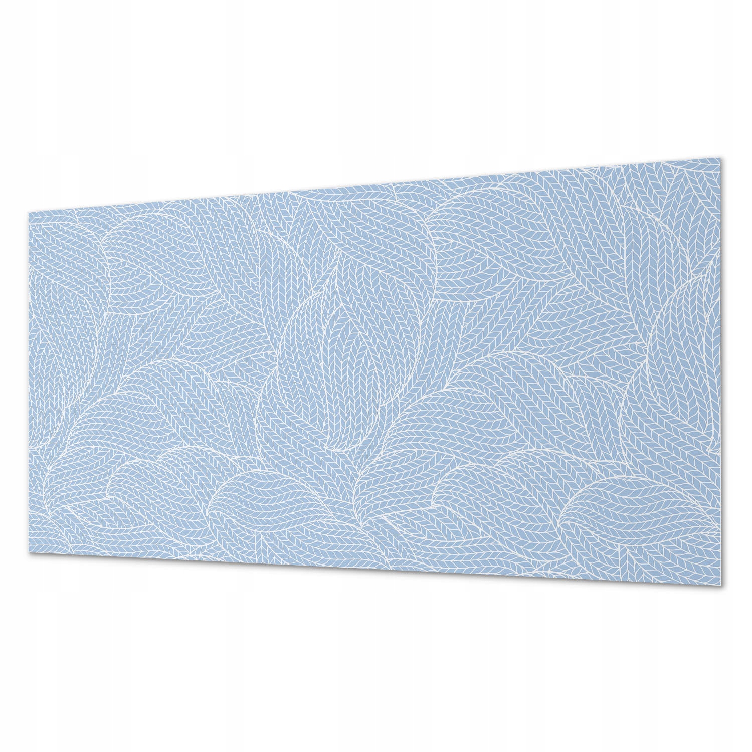 Samolepiaci panel s grafikou do jedálne Pvc Vlny s motívom listov 120 x 60 cm