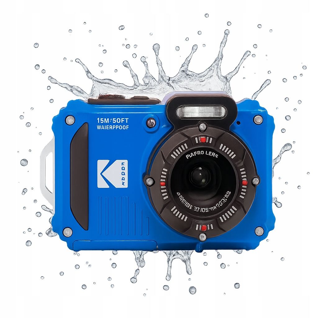 Podvodní fotoaparát Kodak WPZ2 Vodotěsný 15M 16MP 1080p 4 Zoom Optický WiFi