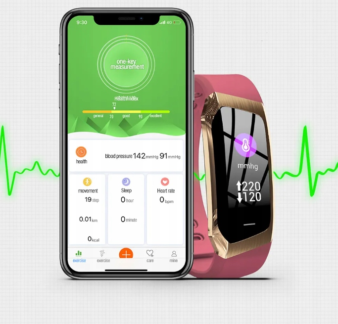 SMARTWATCH ZEGAREK SMARTBAND PULSOMETR CIŚNIENIE TĘTNO PULSOKSYMETR Model ZEGAREK SMARTWATCH SMARTBAND IPHONE SAMSUNG HUAWEI