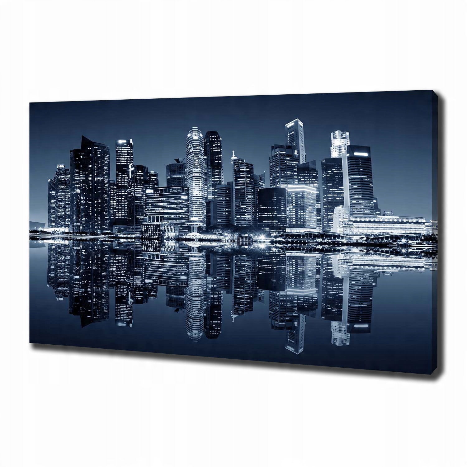 

Foto obraz na płótnie Singapur nocą 100x70 cm