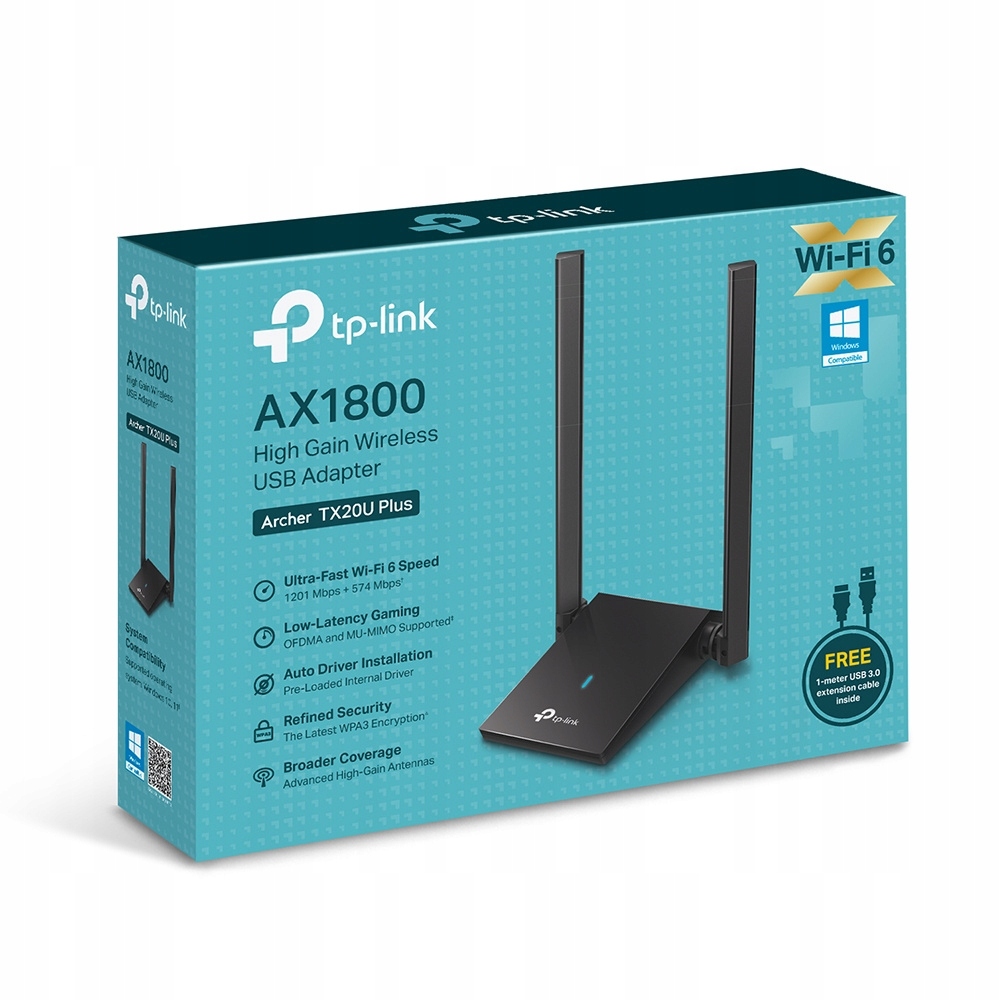 Karta sieciowa Usb TP-Link Archer TX20U Plus