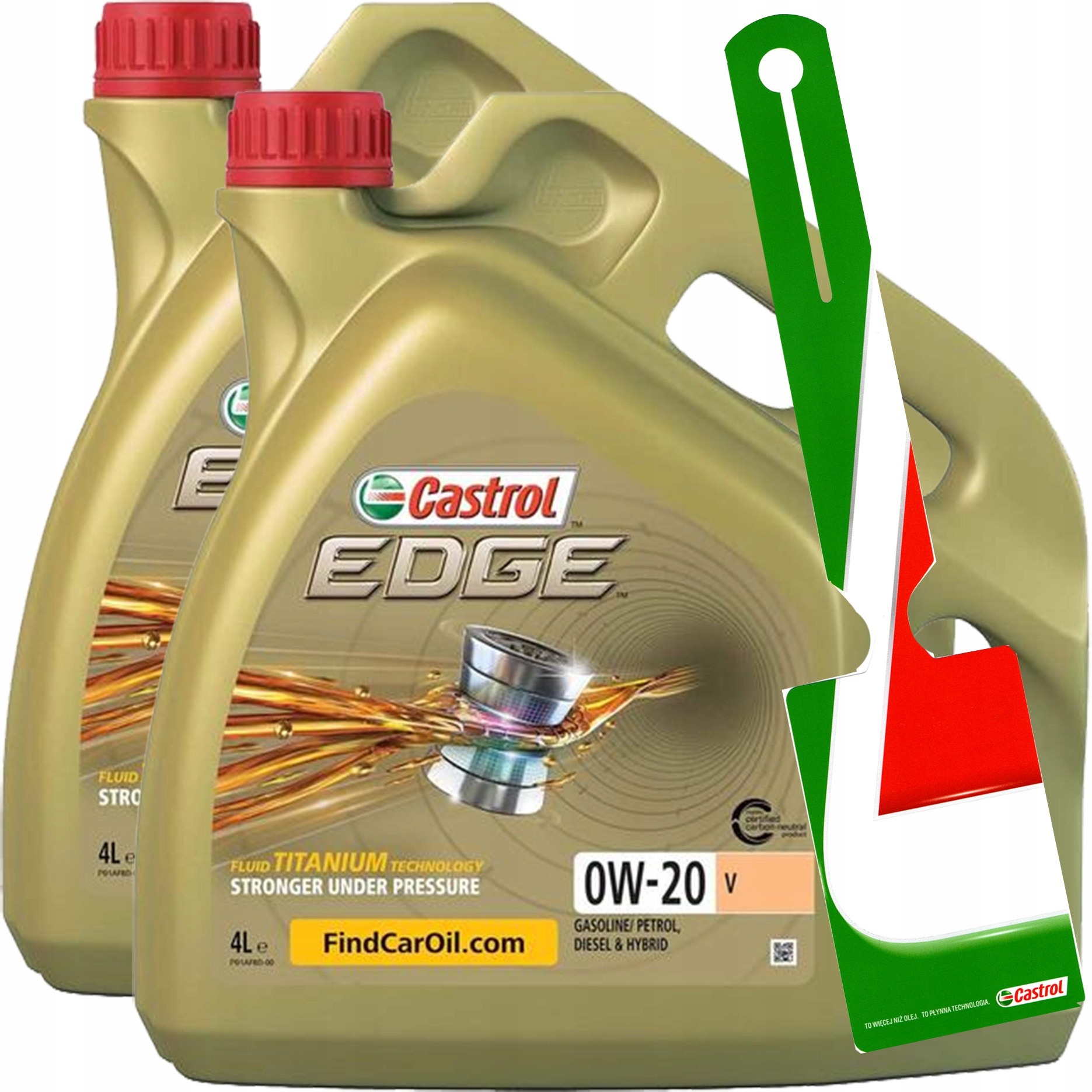 CASTROL EDGE TITANIUM V C5 0W-20 8L VOLVO VCC