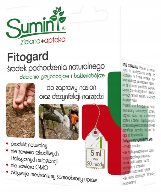 

Fitogard zaprawa nasion 5 ml Sumin
