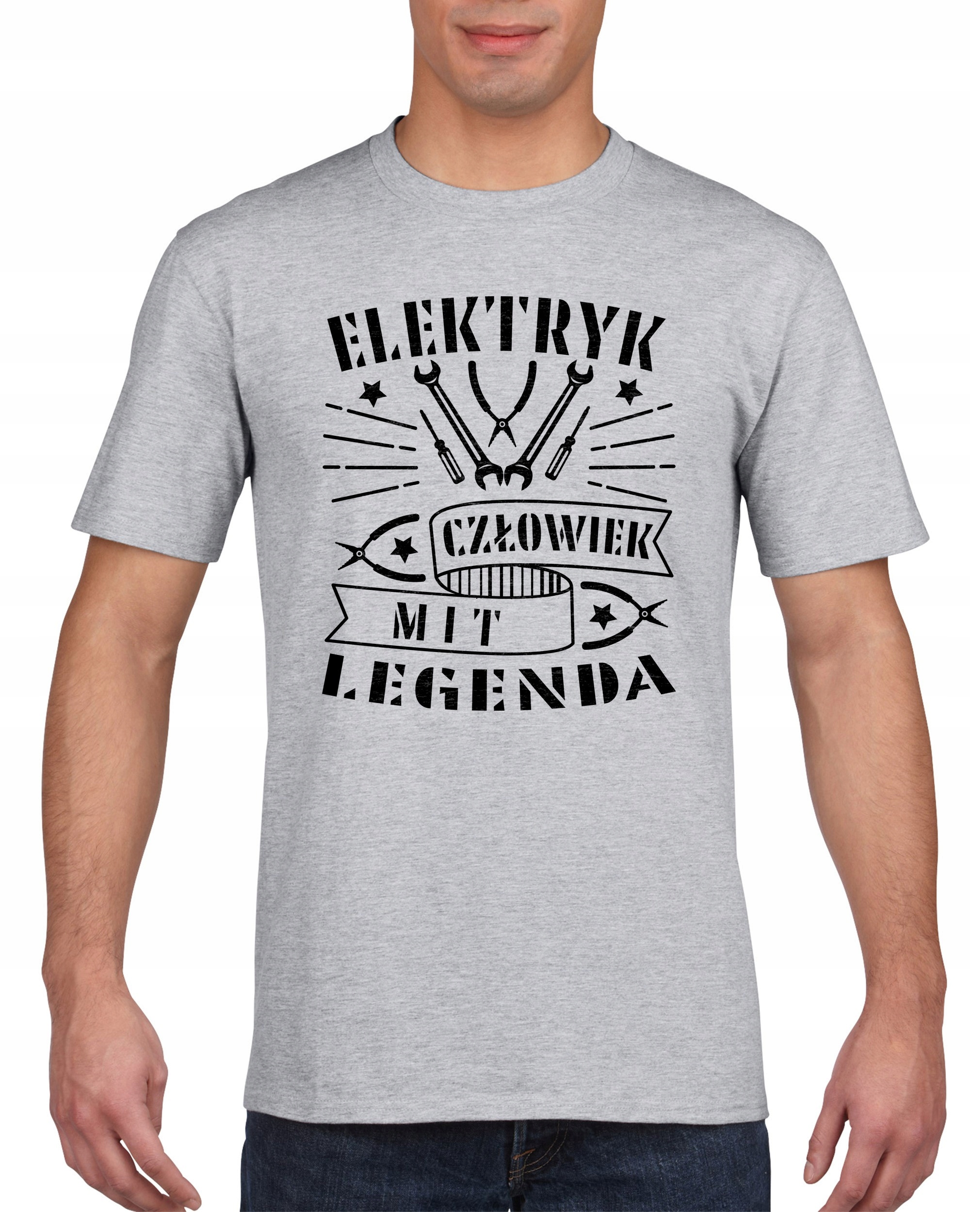 

Koszulka męska Elektryk Człowiek Mit Legenda XXL