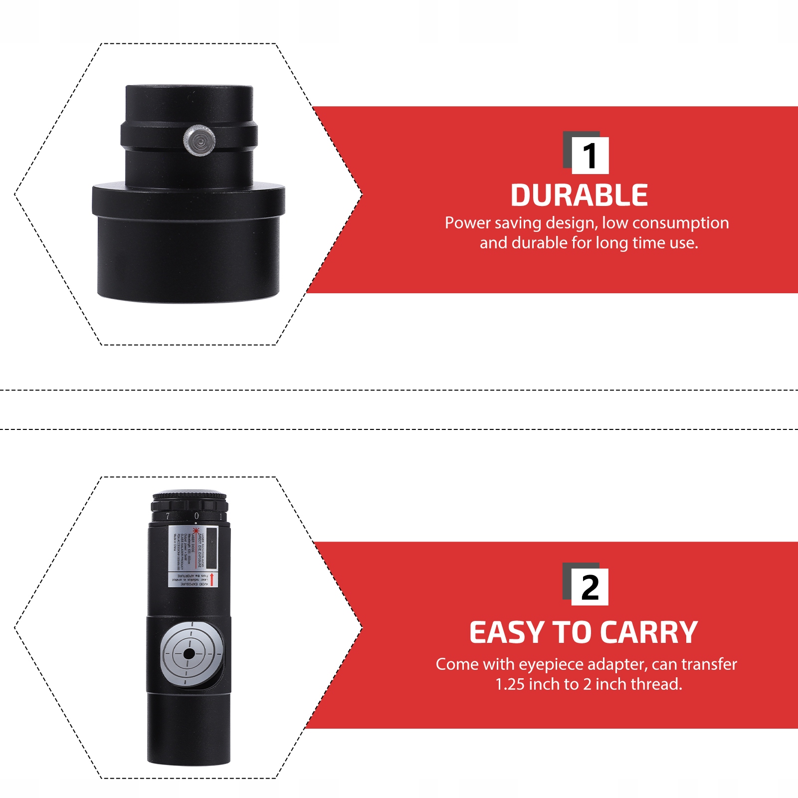 KOLIMATOR Z ADAPTEREM DO OKULERA TELESKOPOWEGO Marka bez marki