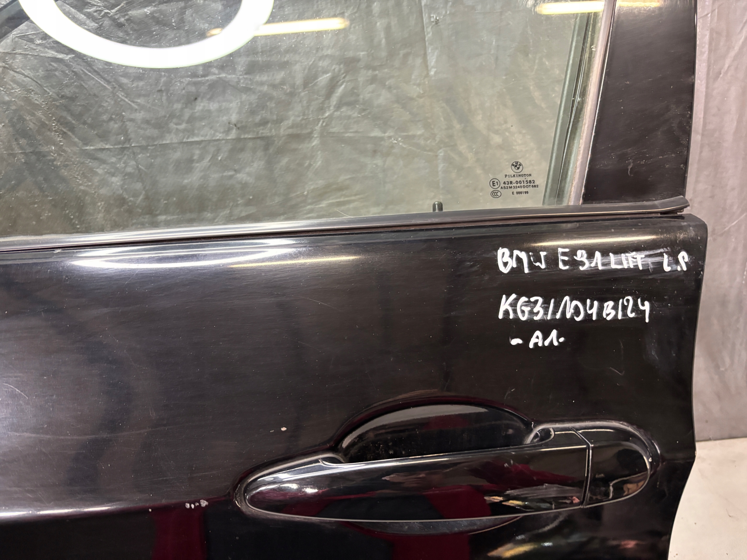 Tür links vorne BMW E91 lift k: 668/9 Schwarz 2