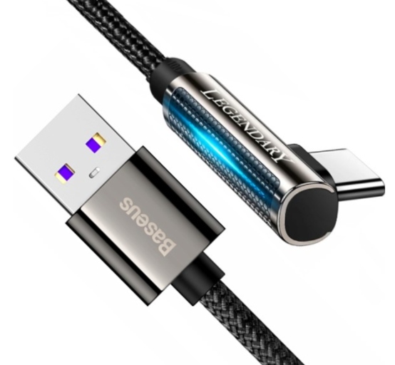 

Baseus Kątowy Kabel Usb Type-c Usb-c 66W Do Huawei