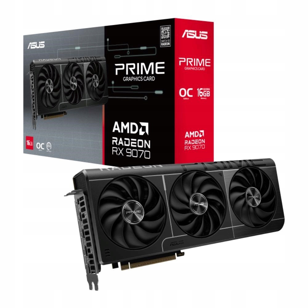 Asus Prime Radeon Rx 9070 Oc 16GB 90YV0LI1-M0NA00