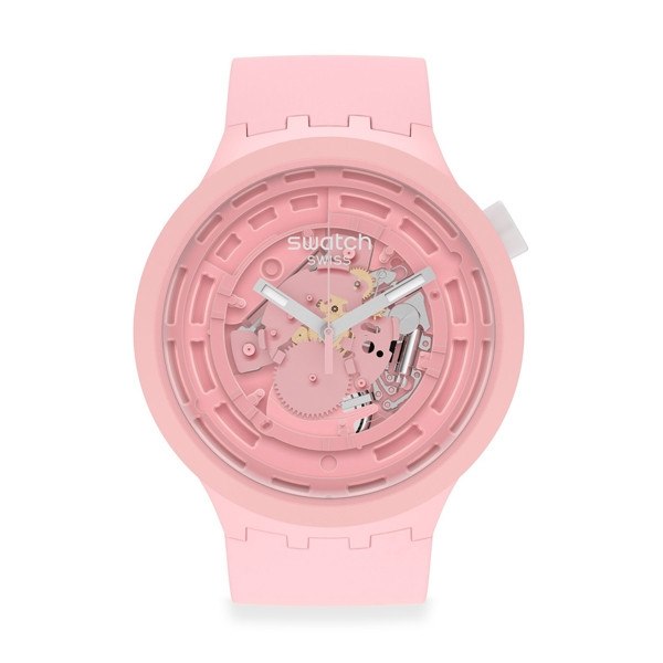 Swatch zegarek damski SB03P100 Pink