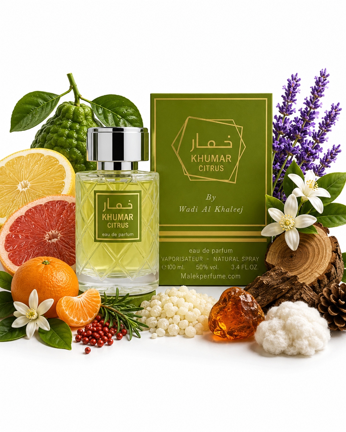 Oryginalne Perfumy Arabskie Wadi Al Khaleej Khumar Citrus Edp+gratis!