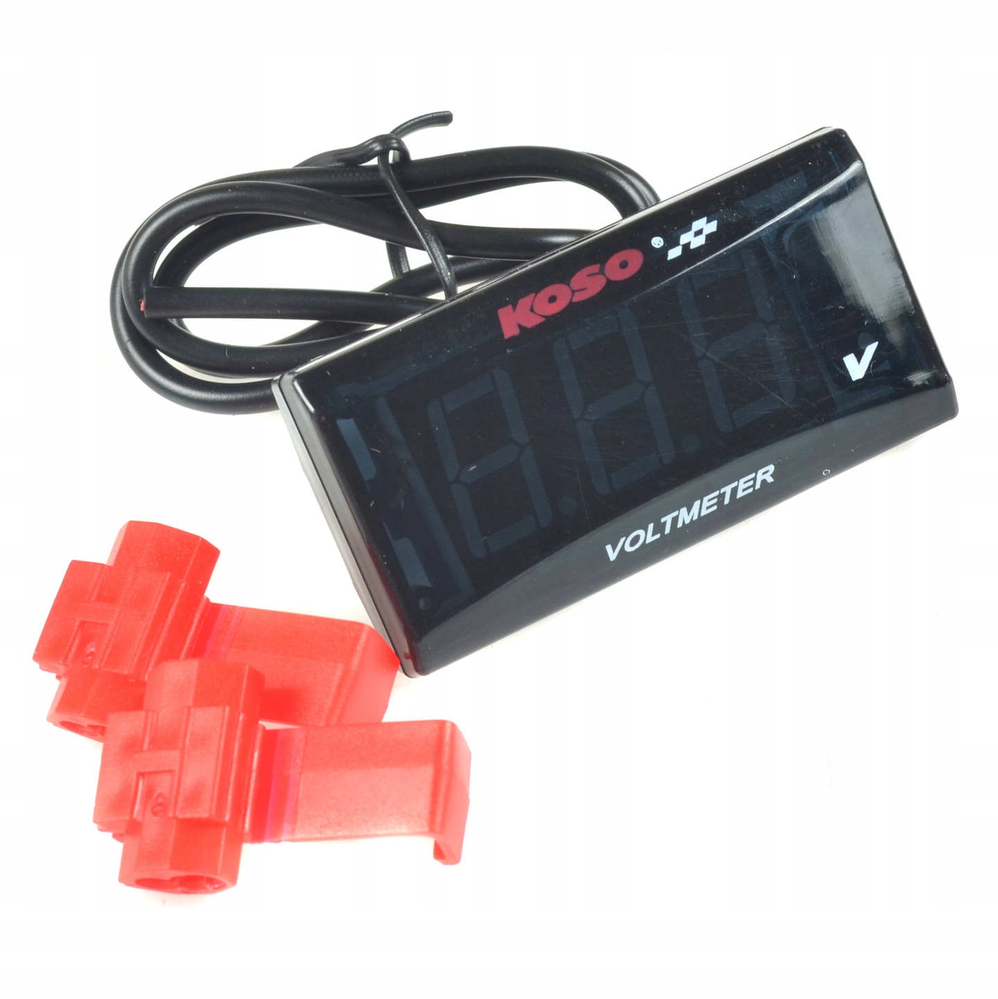 

Woltomierz LCD Koso Replika czerwone cyfry