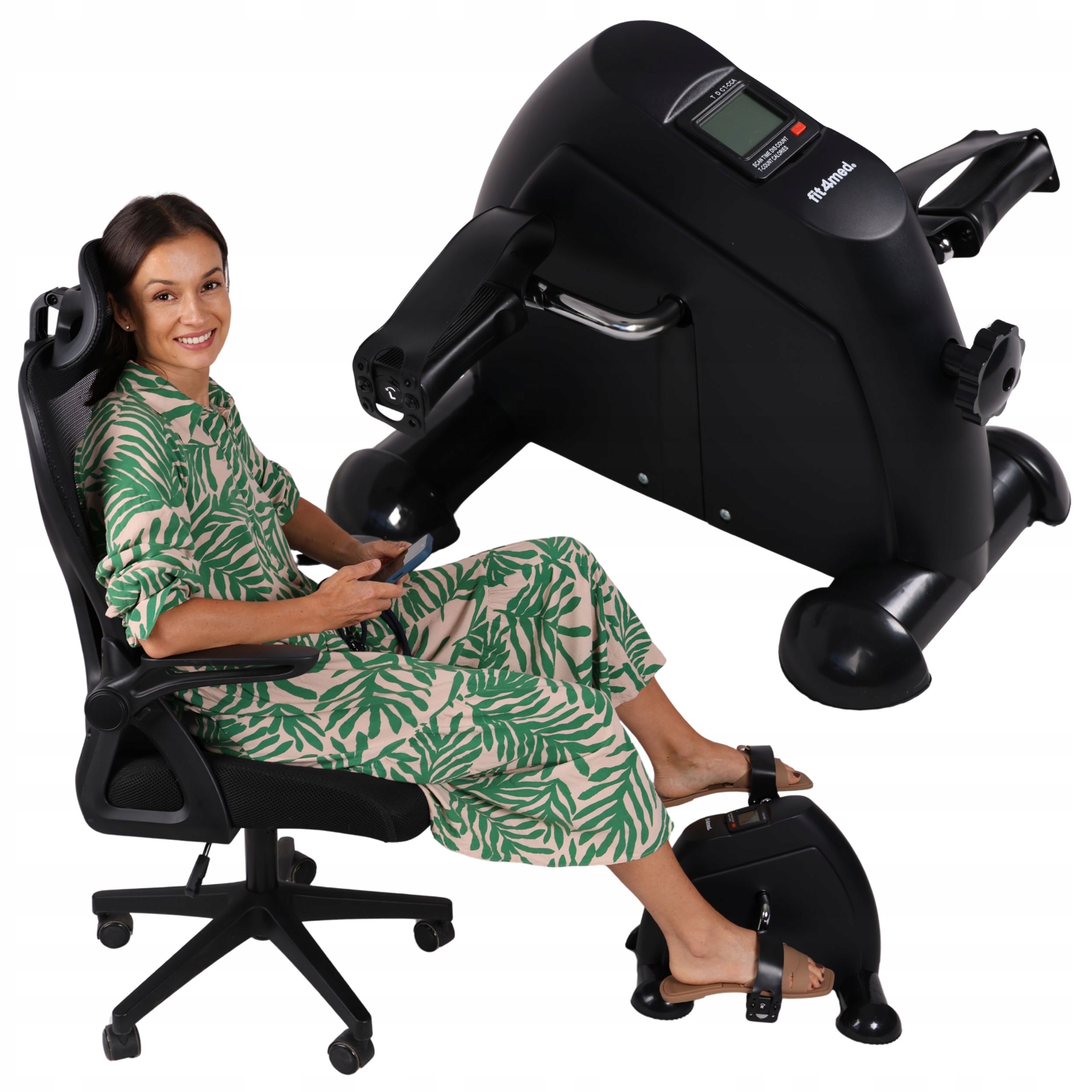 Rotorové Kolo Pro Rehabilitaci Končetin Rukou A Nohou Tréninkové Kolo LCD