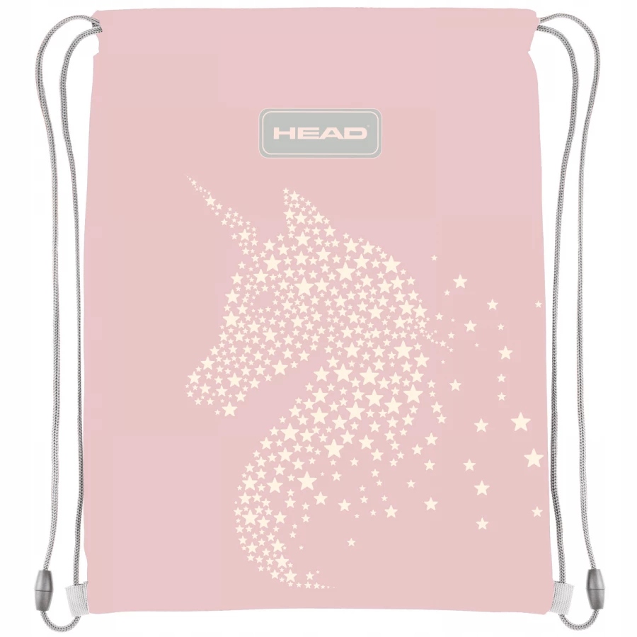 WOREK PLECAK SZKOLNY NA BUTY WF JEDNOROŻEC ZŁOTY