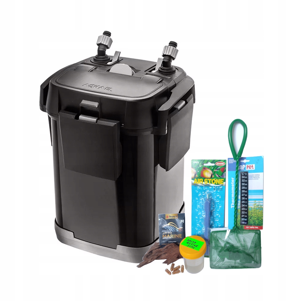 Filtr kubełkowy Aquael Ultramax 1000 (1000l/h) prefiltr media, 8 Gratisów