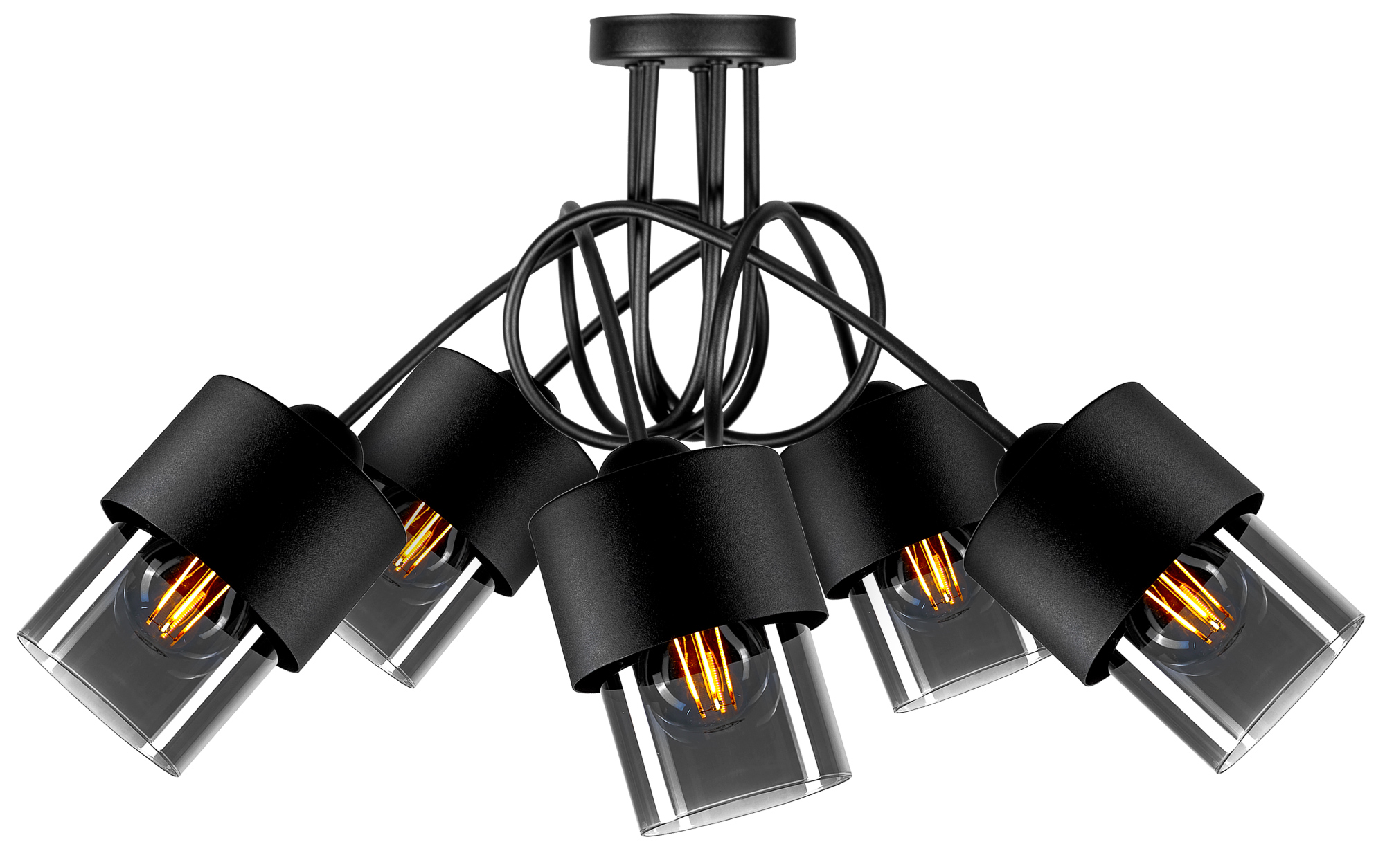 

Lampa Wisząca Sufitowa Żyrandol Loft Edison Led