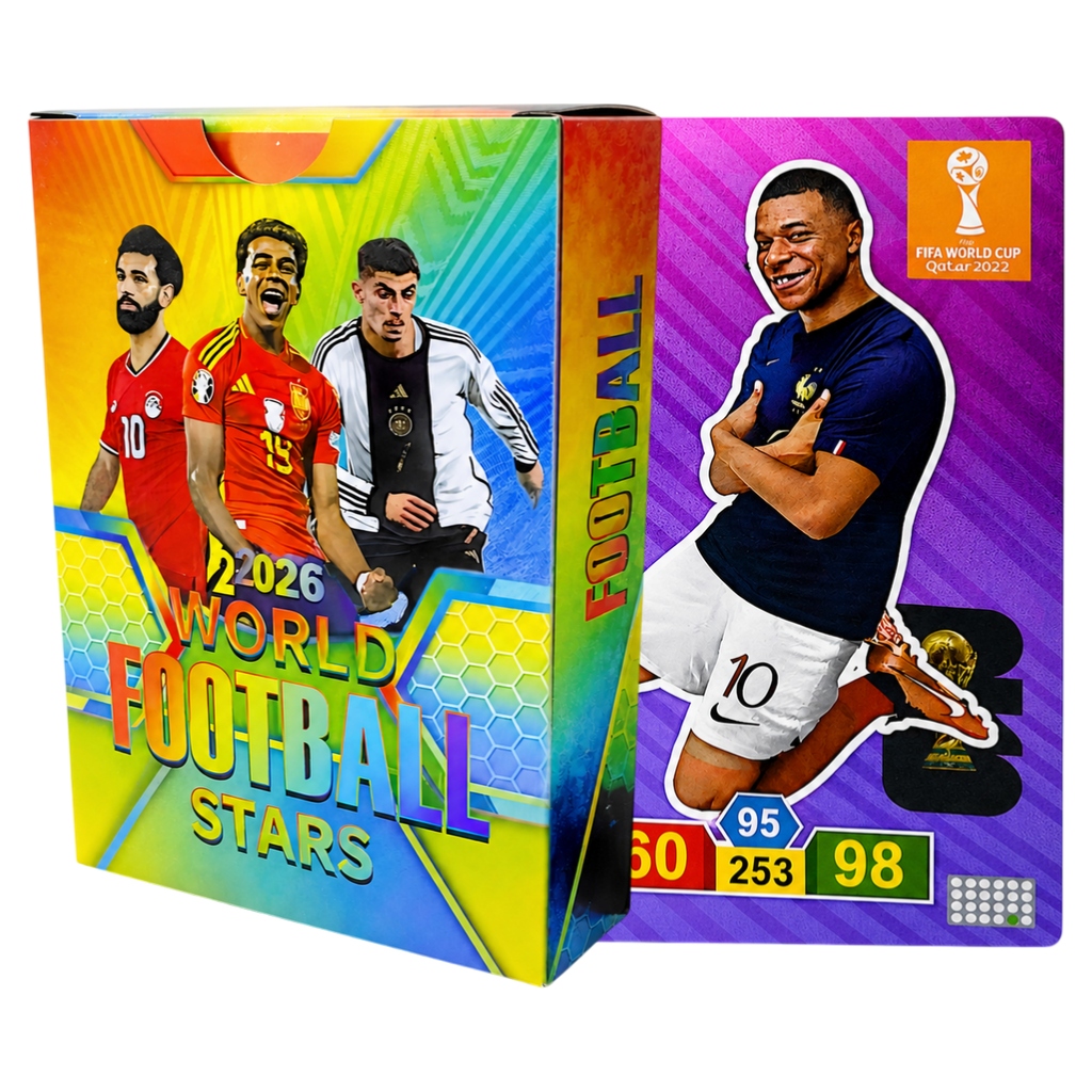 Tęczowe Karty Kolekcjonerskie 55 sztuk World Cup 2026 Tcg